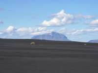 Měření prachu v islandské poušti Dyngjusandur