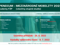 STIPENDIUM MOBILITY FŽP