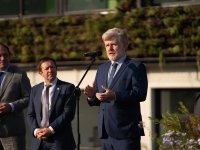 Provoz Pavilonu environmentálních studií byl zahájen za účasti premiéra Petra Fialy a ministrů životního prostředí a zemědělství