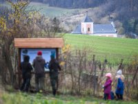 Nové výsadby a instalace naučné stezky u V. Hostěrádek