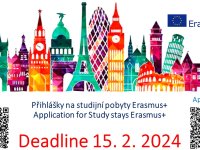 Erasmus study stay application 2024/2025