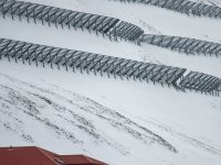 Avalanche barriers protect the city - photo by @Tom Jůnek