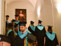 Promoce v zámku v Kostelci n.Č.l.