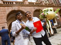 Graduation ceremony in the Kostelec n.Č.l. castle