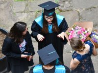Graduation ceremony in the Kostelec n.Č.l. castle