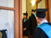 Graduation ceremony in the Kostelec n.Č.l. castle