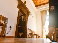 Graduation ceremony in the Kostelec n.Č.l. castle