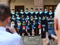 Graduation ceremony in the Kostelec n.Č.l. castle