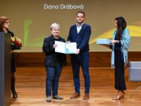 Dana Drábová převzala Cenu děkana FŽP