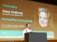 Dana Drábová převzala Cenu děkana FŽP