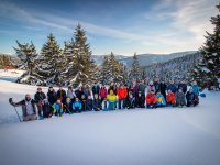 Zimní škola 2025 v Krkonoších, foto V. Moravec