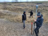 GPS zaměřování přesné pozice TMS senzorů a biologického průzkumu v okolí senzoru
