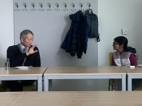 Přednáška profesora Leon Guo